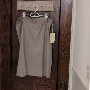 Faconnable italian 100% wool skirt (lined)